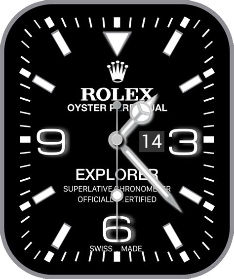 apple watch series 7 rolex face|printable Rolex watch face.